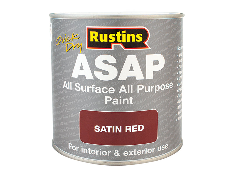 ASAP Paint Red 250ml, Rustins