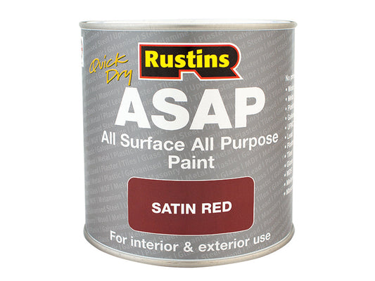 ASAP Paint Red 250ml, Rustins