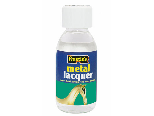 Metal Lacquer Clear 125ml, Rustins