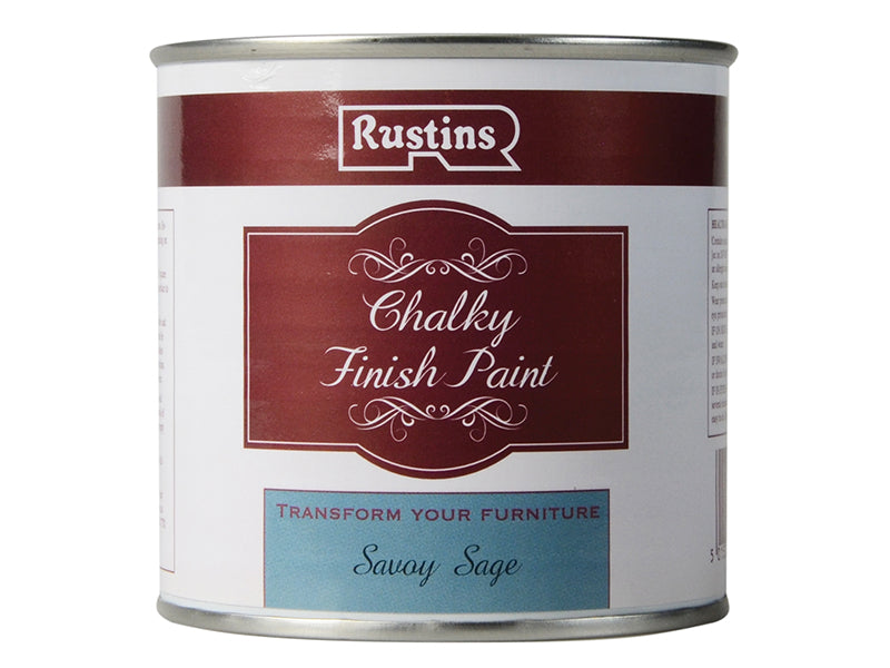 Chalky Finish Paint Savoy Sage 250ml, Rustins