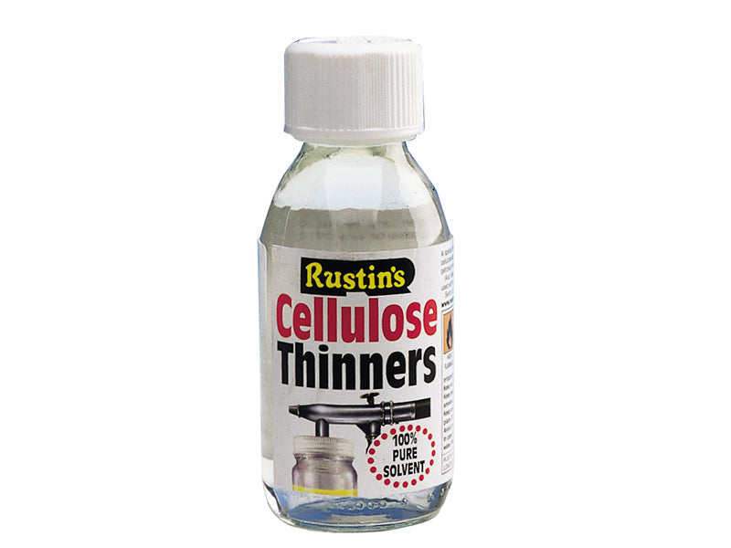 Cellulose Thinners 125ml, Rustins