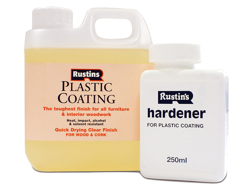 Plastic Furniture Coating Gloss 1 litre, Rustins