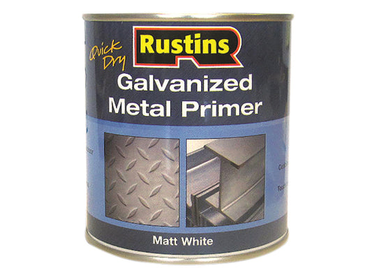 Galvanized Metal Primer 250ml, Rustins