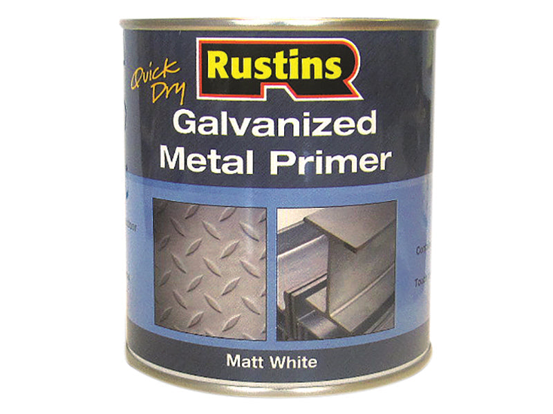 Galvanized Metal Primer 500ml, Rustins