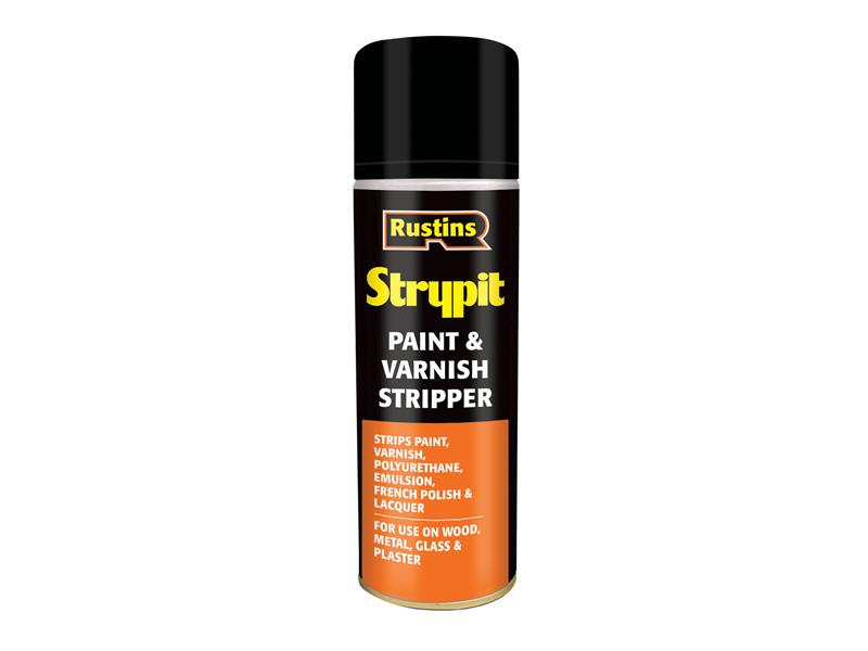 Strypit Paint & Varnish Stripper Aerosol 500ml, Rustins