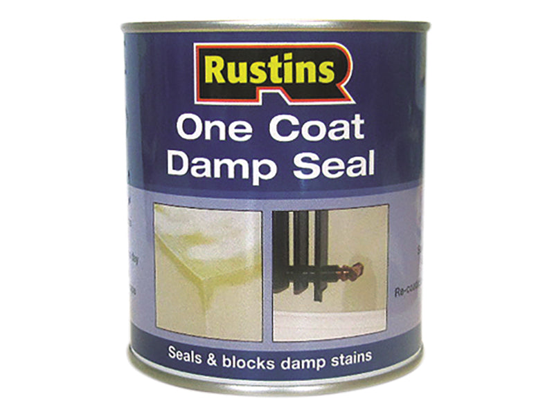 One Coat Damp Seal 250ml, Rustins