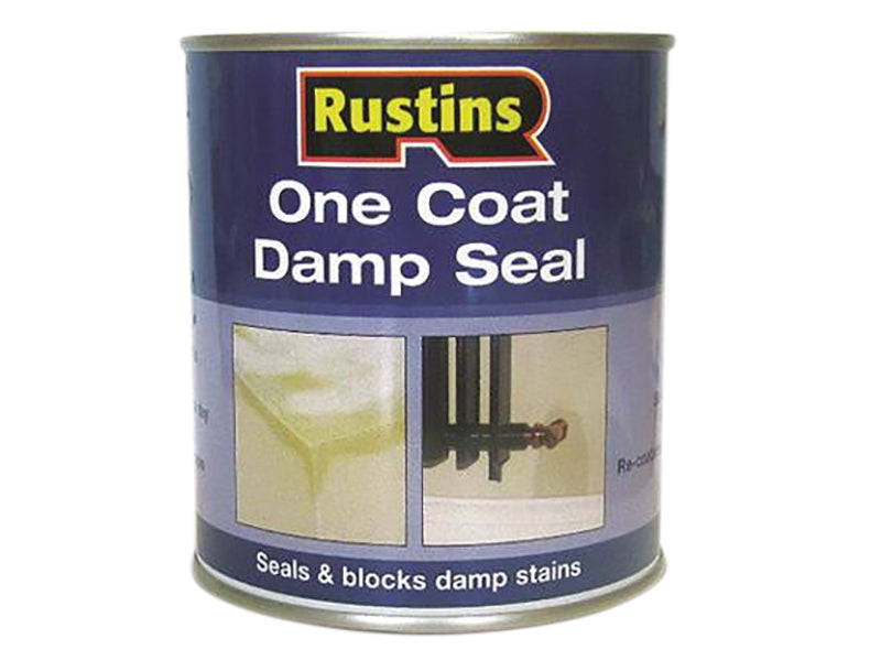 One Coat Damp Seal 500ml, Rustins