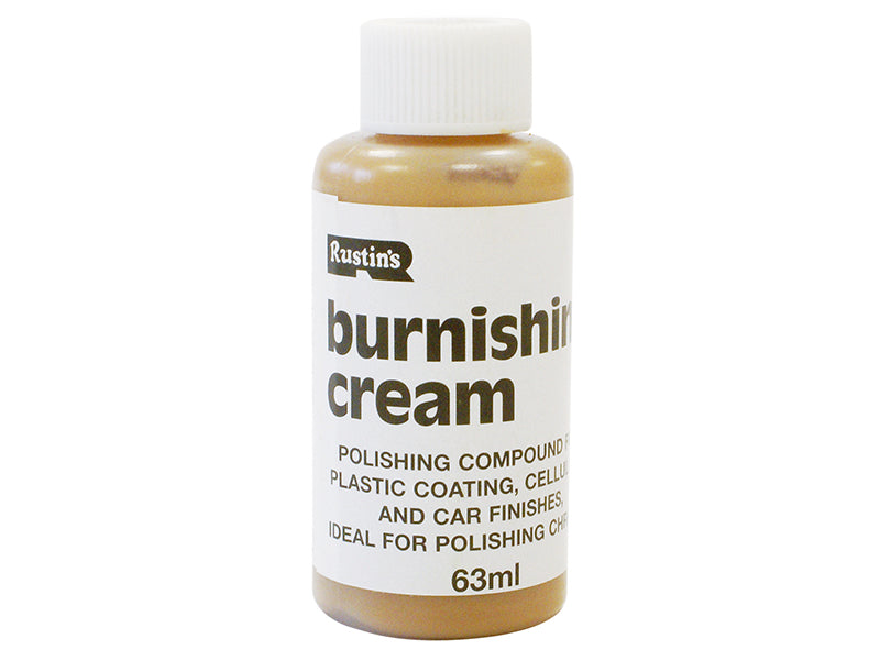 Plastic Coating Burnishing Cream 63ml, Rustins