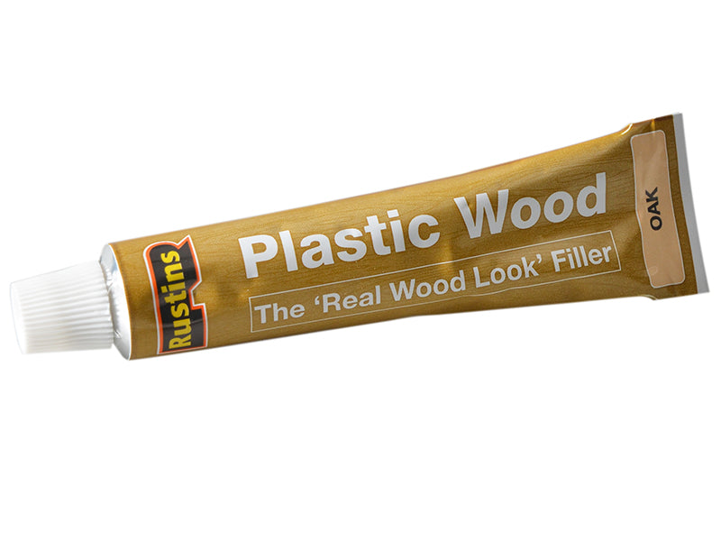 Plastic Wood Tube Oak 20g, Rustins