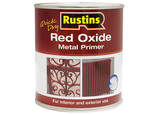 Quick Dry Red Oxide Metal Primer 2.5 litre, Rustins