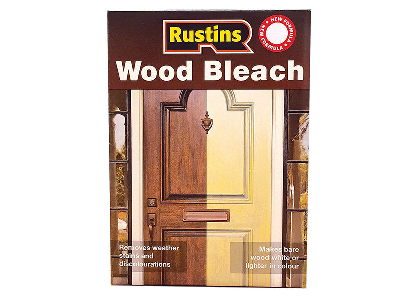 Wood Bleach Set (A & B Solution 500ml), Rustins