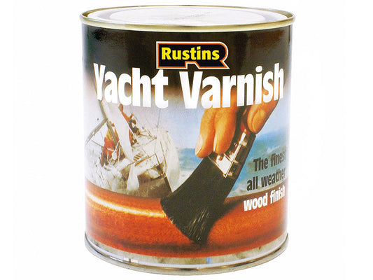 Yacht Varnish Satin 1 litre, Rustins