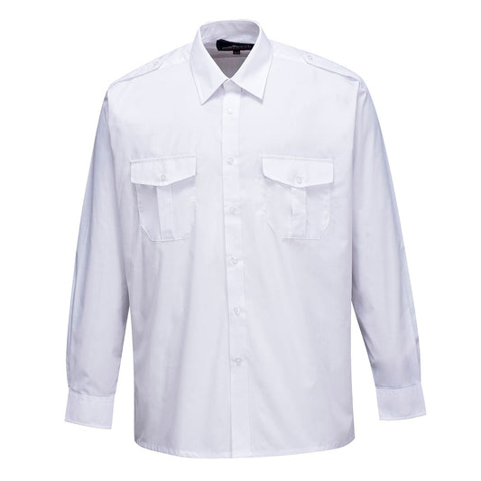 Pilot Shirt, Long Sleeves, Morgans PW