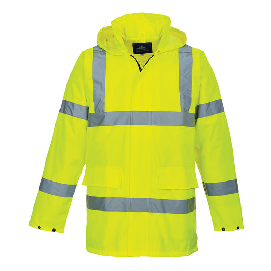 Hi-Vis Rain Lite Traffic Jacket, Morgans PW