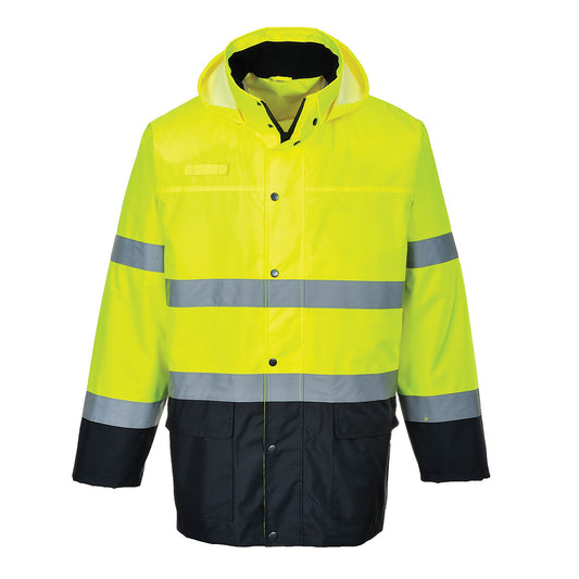 Hi-Vis Contrast Rain Lite Traffic Jacket, Morgans PW