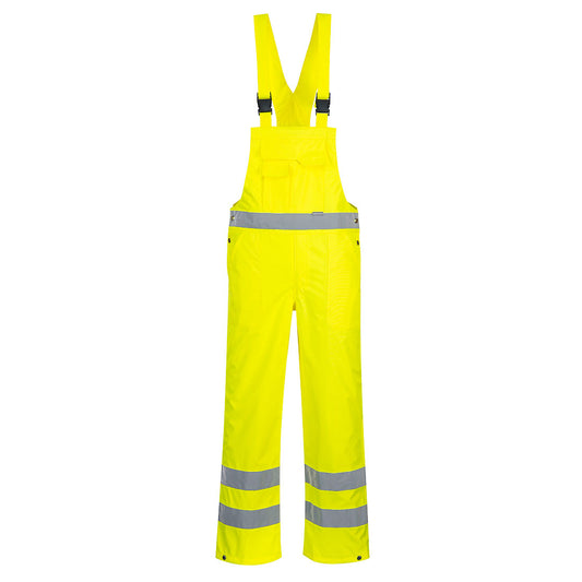 Hi-Vis Breathable Rain Bib and Brace, Morgans PW