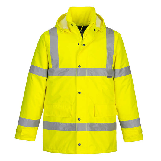 Hi-Vis Winter Traffic Jacket, Morgans PW