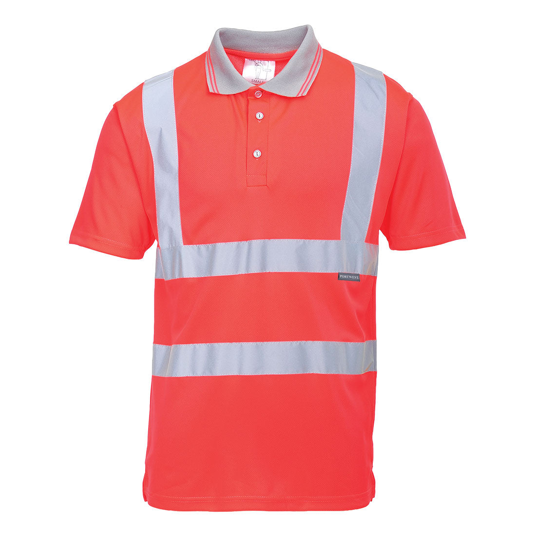 Hi-Vis Polo Shirt S/S, Morgans PW