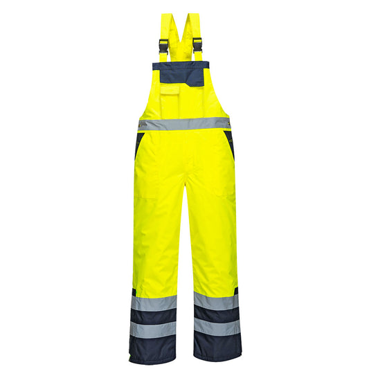 Hi-Vis Contrast Winter Bib and Brace, Morgans PW