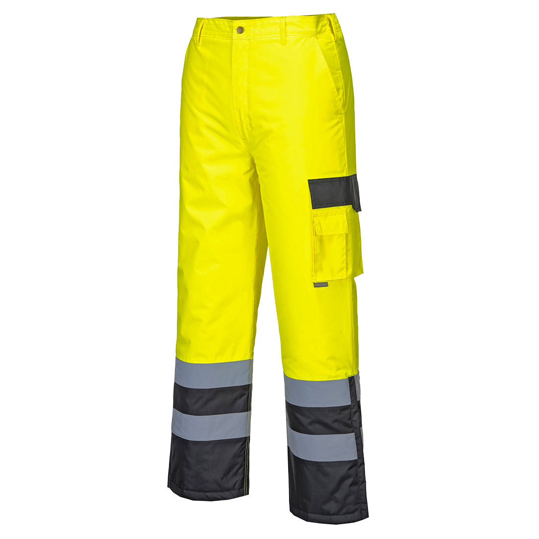 Hi-Vis Contrast Trouser - Lined, Morgans PW