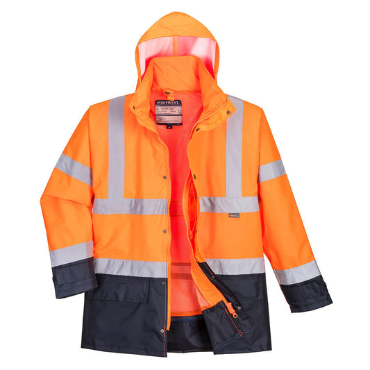 Hi-Vis 5-in-1 Contrast Executive Jacket, Morgans PW