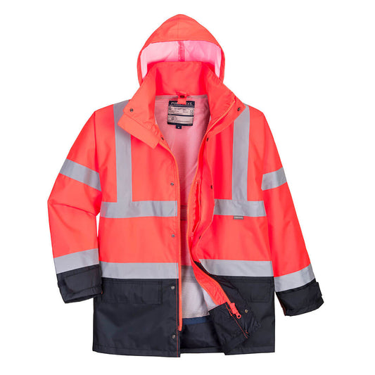 Hi-Vis 5-in-1 Contrast Executive Jacket, Morgans PW