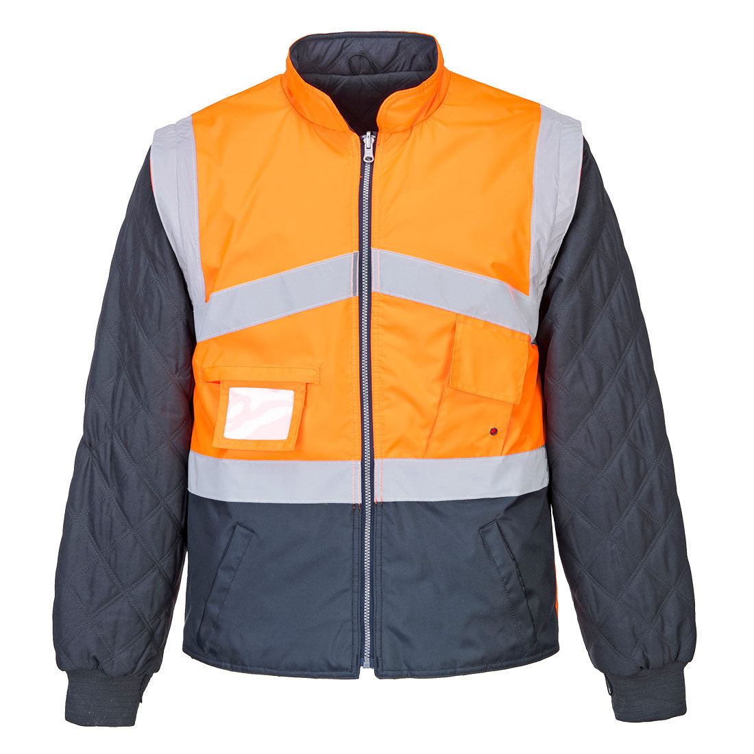 Hi-Vis Breathable 2-in-1 Contrast Reversible Jacket, Morgans PW