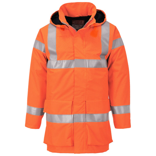 Bizflame Rain Hi-Vis Multi Lite Jacket, Morgans PW