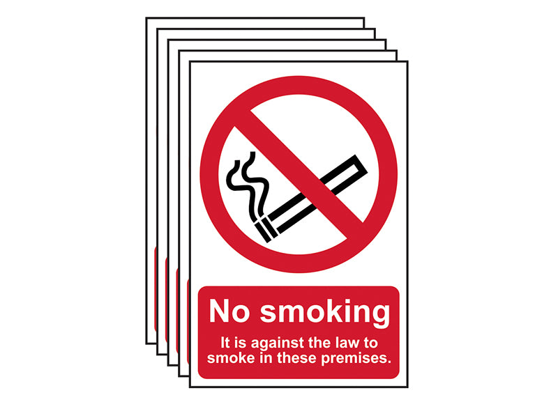 No Smoking In These Premises PVC 200 x 300mm, Scan