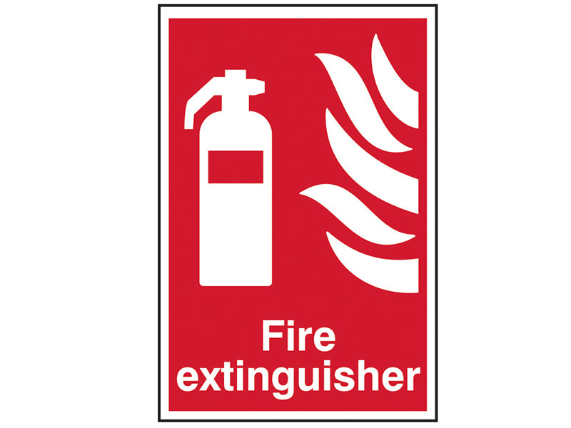 Fire Extinguisher - PVC 200 x 300mm, Scan