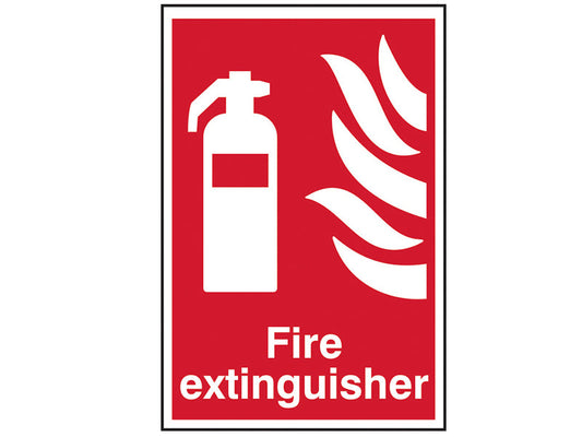 Fire Extinguisher - PVC 200 x 300mm, Scan