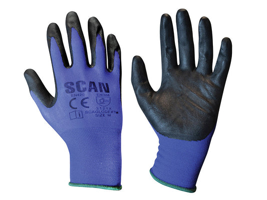 Max - Dexterity Nitrile Gloves - M (Size 8), Scan