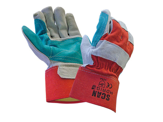 Heavy-Duty Rigger Gloves - Large, Scan