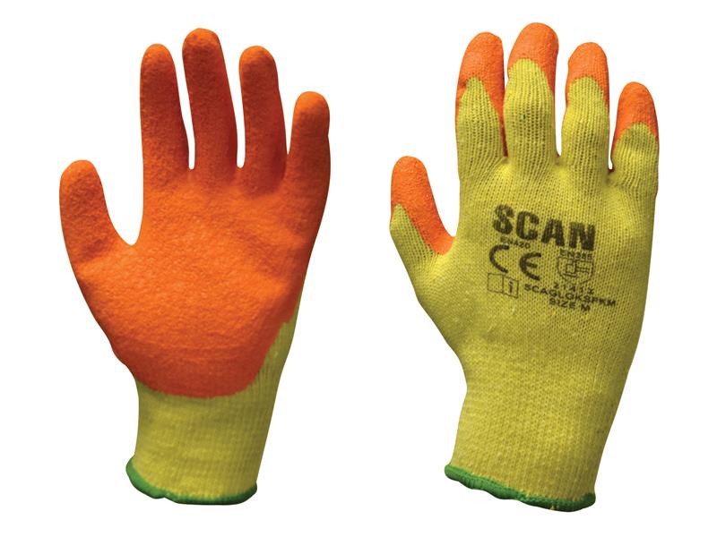 Knitshell Latex Palm Gloves - XXL (Size 11), Scan