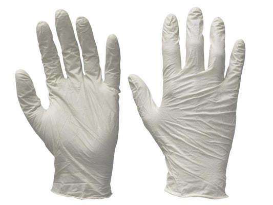 Vinyl Gloves - L (Box 100), Scan