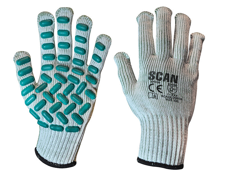 Vibration Resistant Latex Foam Gloves - XXL (Size 11), Scan