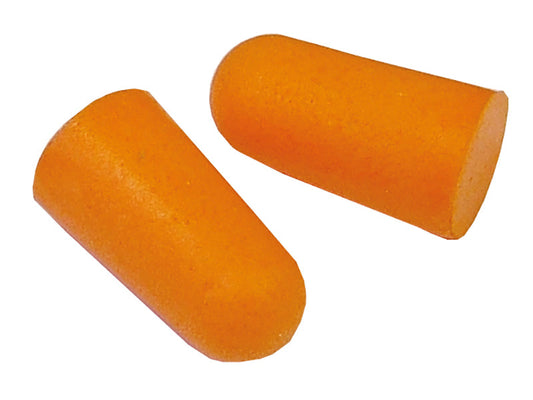 Tapered Foam Earplugs (6 Pairs), Scan