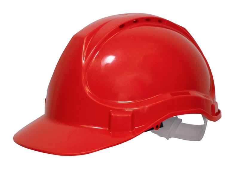 Safety Helmet - Red, Scan