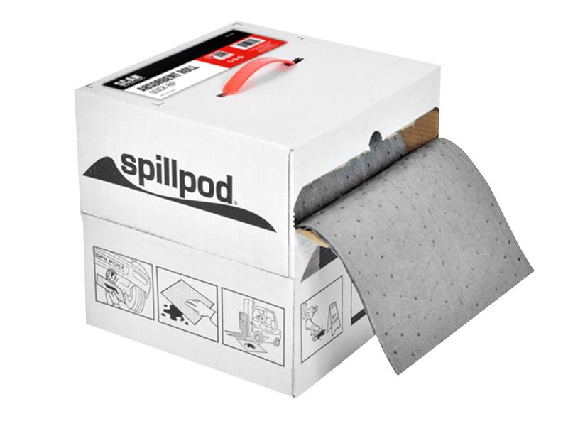 Universal Absorbent Quick-Rip Roll Box, Scan