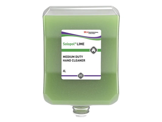 Solopol® Lime Medium/Heavy-Duty Hand Wash Cartridge 4 litre, SC Johnson Professional