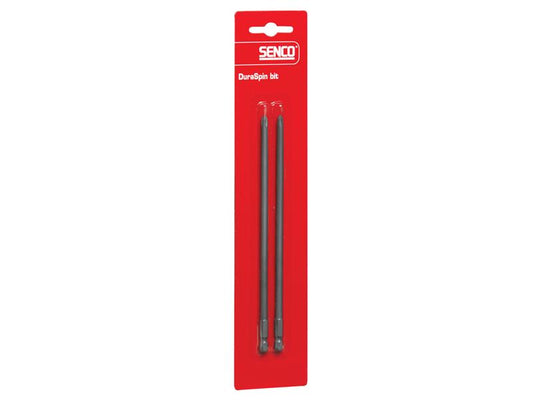 DS722 DuraSpin® Screwdriver Bit - Phillips PH2 (Pack 2), Senco