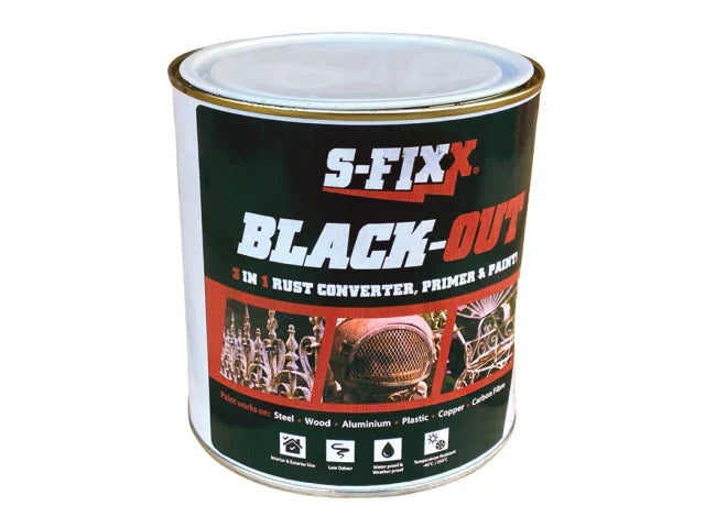 BLACK-OUT Paint 1 litre, SFIXX®