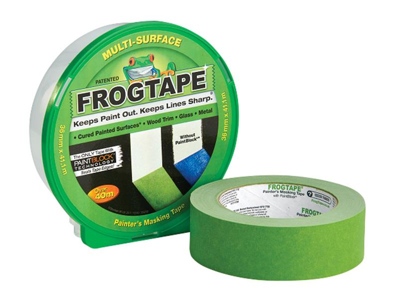 FrogTape® Multi-Surface Masking Tape 36mm x 41.1m, Shurtape