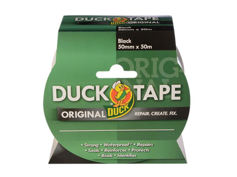 Duck Tape® Original 50mm x 50m Black, Shurtape