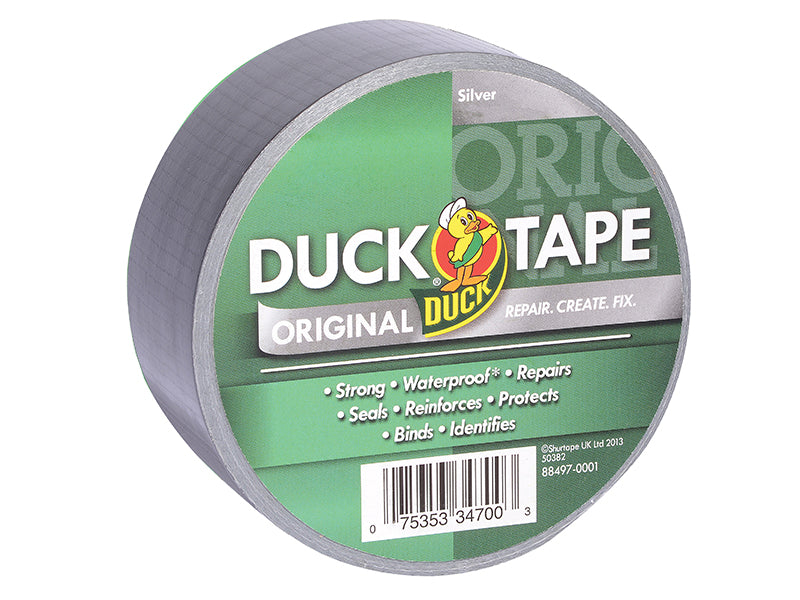 Duck Tape® Original Trade Pack 50mm x 50m Silver, Shurtape