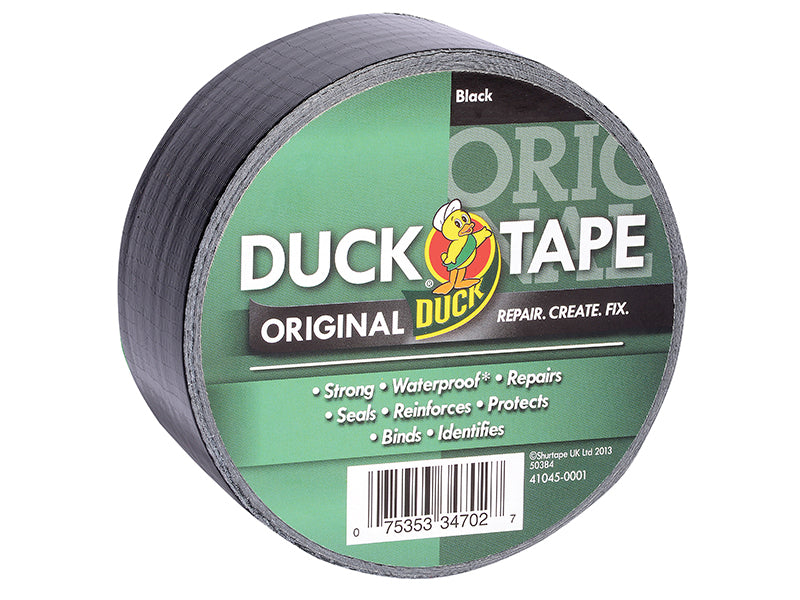 Duck Tape® Original Trade Pack 50mm x 50m Black, Shurtape