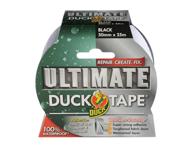 Duck Tape® Ultimate 50mm x 25m Black, Shurtape