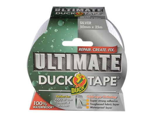 Duck Tape® Ultimate 50mm x 25m Silver, Shurtape