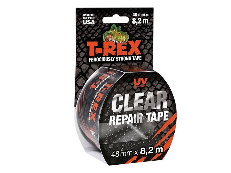 T-REX® Repair Tape 48mm x 8.2m Clear, Shurtape