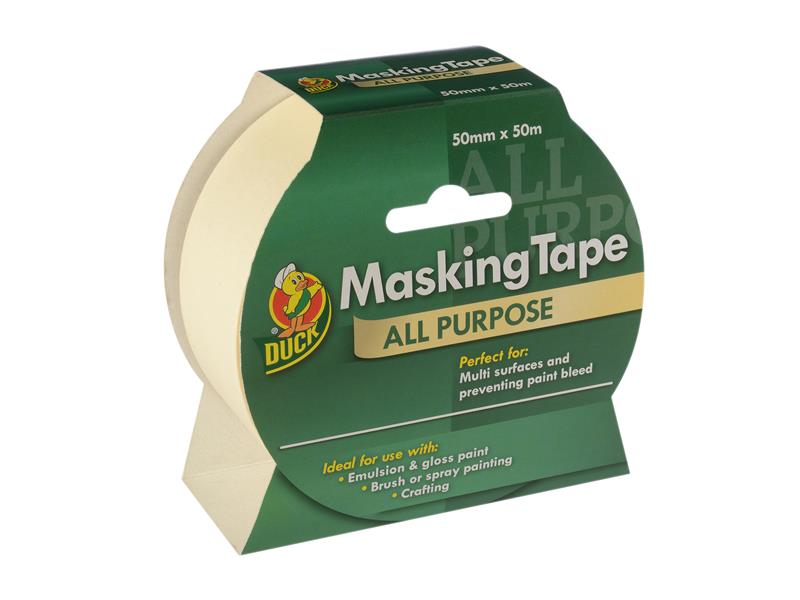 Duck Tape® All-Purpose Masking Tape 50mm x 50m, Shurtape